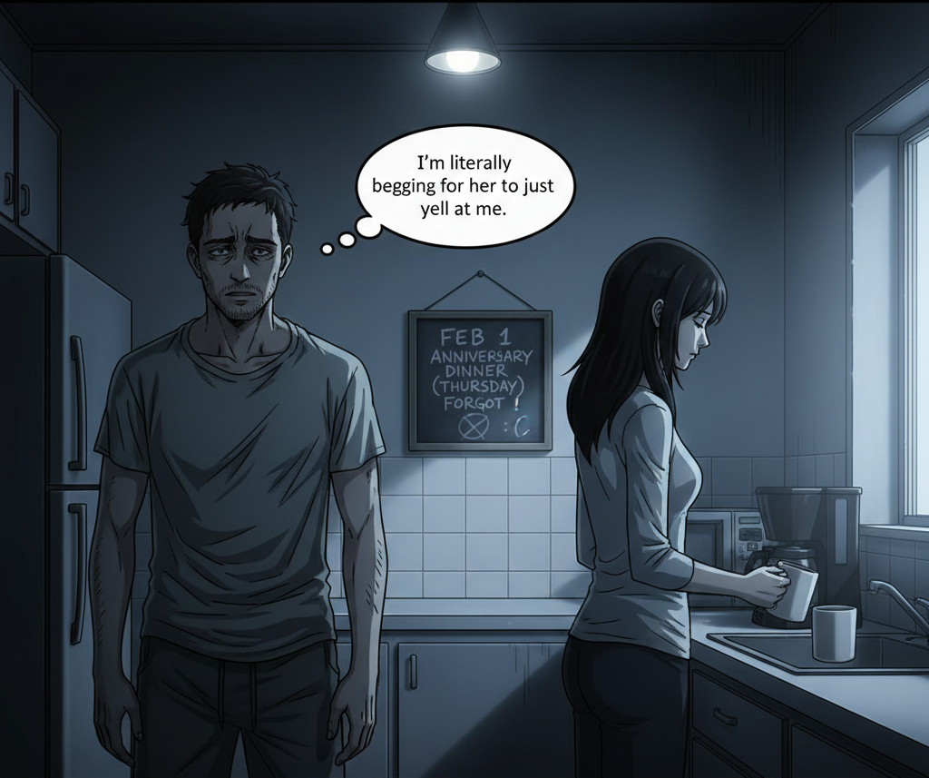 How to handle a 'silent treatment' without begging